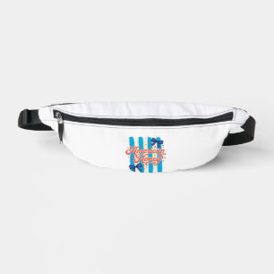 Amerikanischer Honig Patriotischer Bogen Vintage-S Bauchtasche