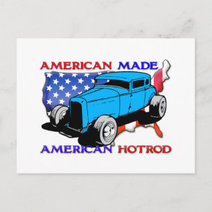 Amerikanischer Hotrod Chopped Postkarte
