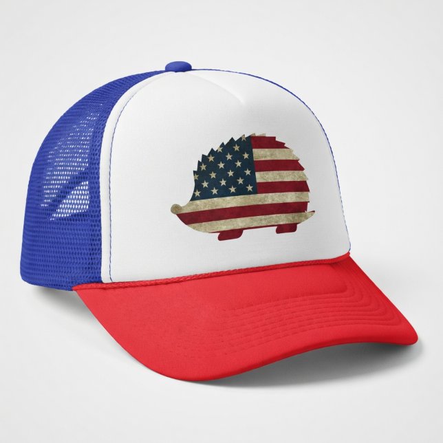 Amerikanischer Igel Truckerkappe (Von Creator hochgeladen)