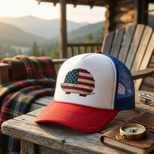 Amerikanischer Igel Truckerkappe