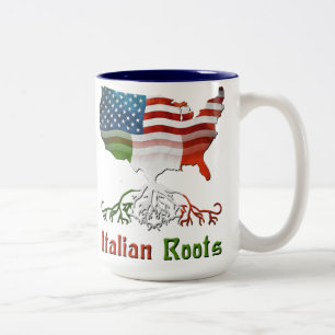 Amerikanischer Italiener wurzelt Tasse