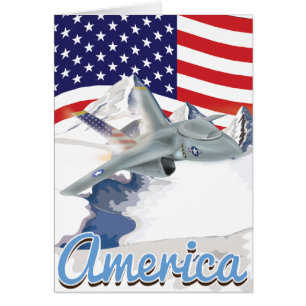 Amerikanischer Kampfflugzeug