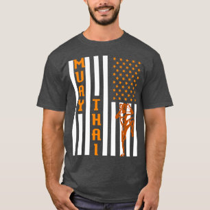 Amerikanischer Kampfsportler USA Muay Thai T-Shirt