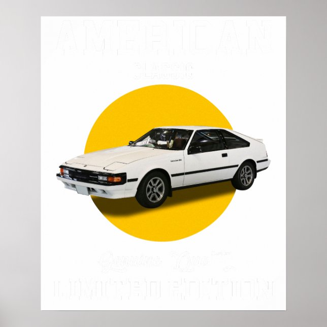 amerikanischer Klassiker echte Qualität limitierte Poster (Vorne)