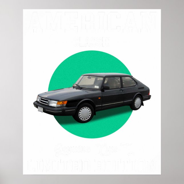 amerikanischer Klassiker echte Qualität limitierte Poster (Vorne)