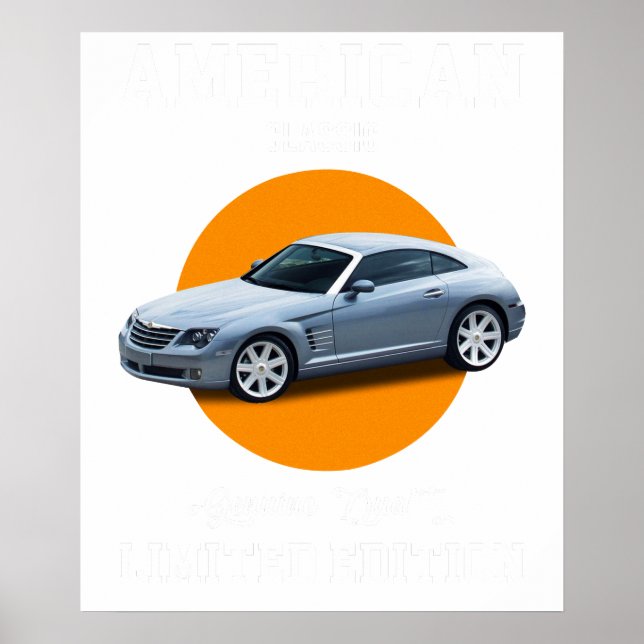 amerikanischer Klassiker echte Qualität limitierte Poster (Vorne)