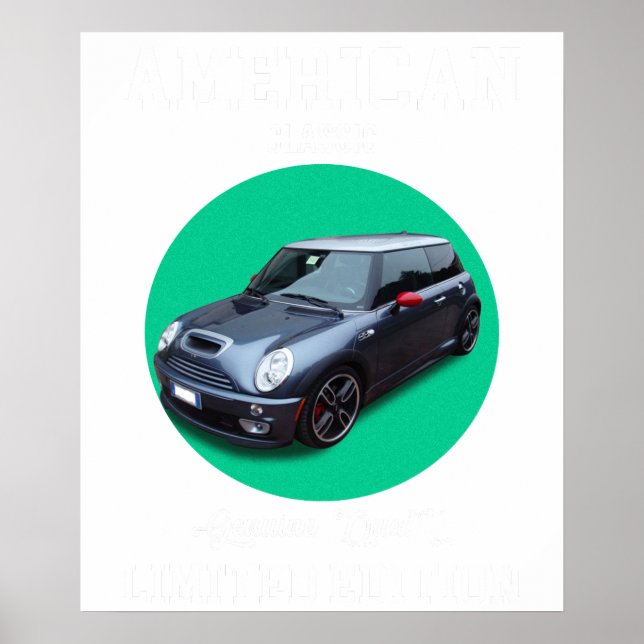 amerikanischer Klassiker echte Qualität limitierte Poster (Vorne)