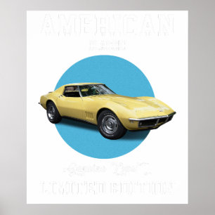 amerikanischer Klassiker echte Qualität limitierte Poster