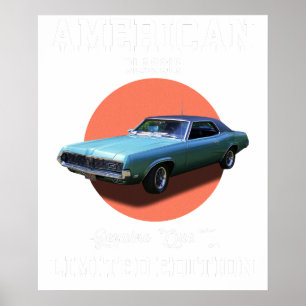 amerikanischer Klassiker echte Qualität limitierte Poster