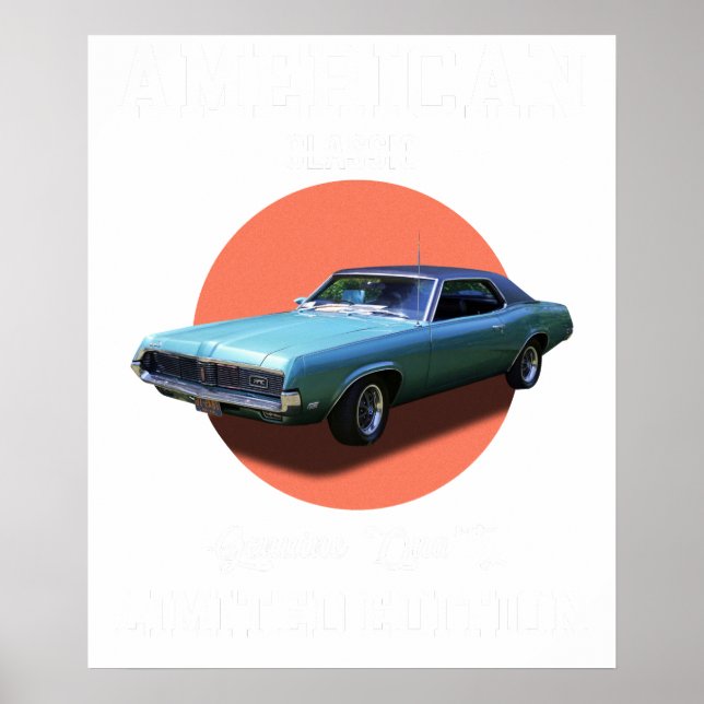 amerikanischer Klassiker echte Qualität limitierte Poster (Vorne)