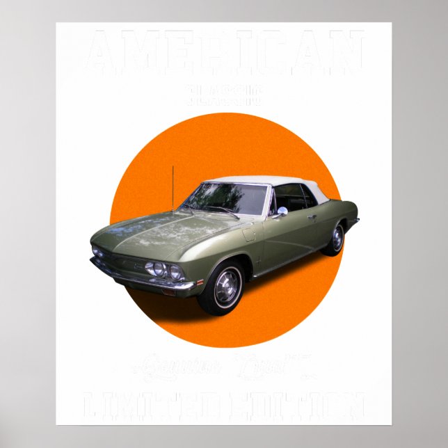 amerikanischer Klassiker echte Qualität limitierte Poster (Vorne)