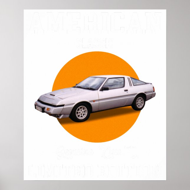 amerikanischer Klassiker echte Qualität limitierte Poster (Vorne)