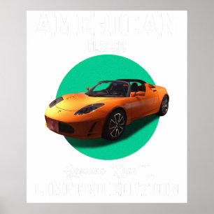 amerikanischer Klassiker echte Qualität limitierte Poster