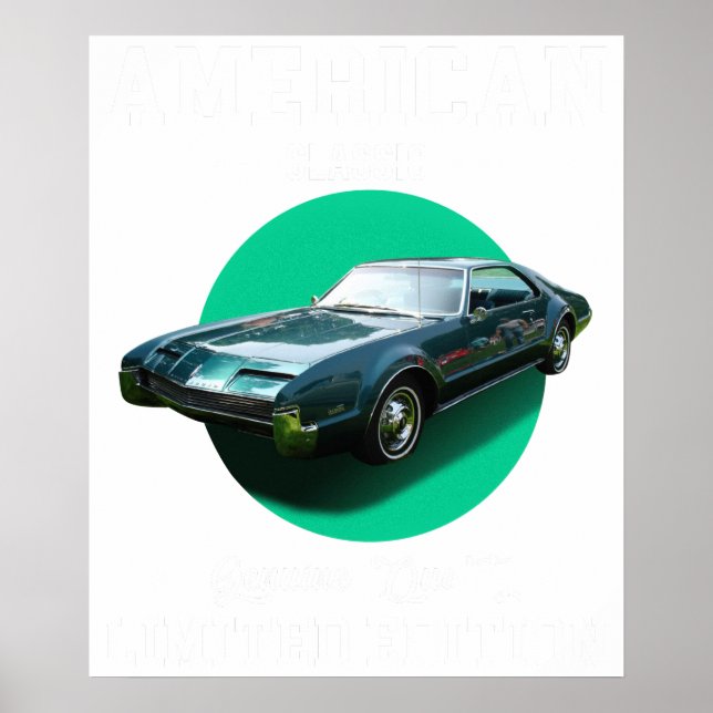 amerikanischer Klassiker echte Qualität limitierte Poster (Vorne)