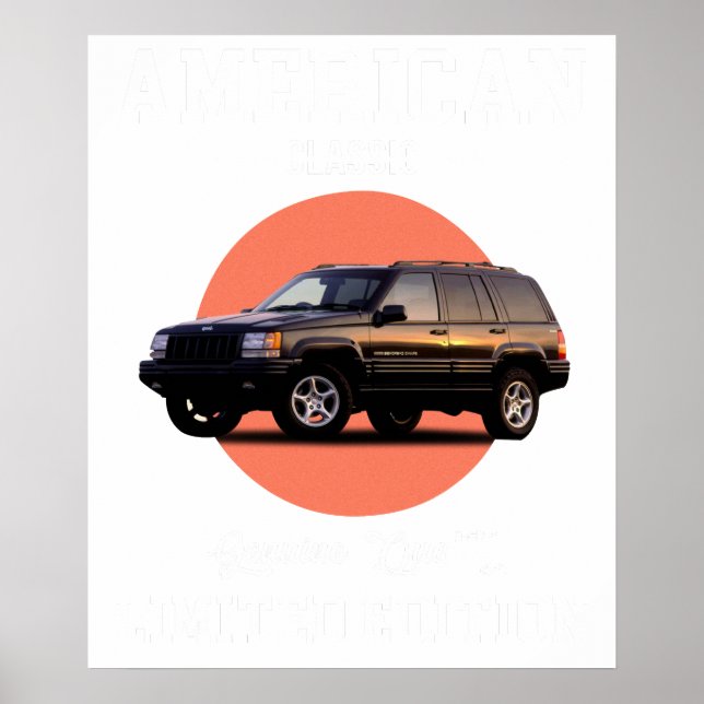 amerikanischer Klassiker echte Qualität limitierte Poster (Vorne)