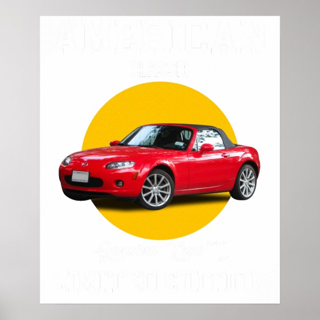 amerikanischer Klassiker echte Qualität limitierte Poster (Vorne)