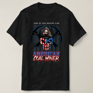 AMERIKANISCHER KOHLENBERGARBEITER T-Shirt