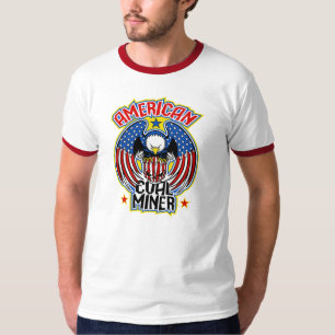 AMERIKANISCHER KOHLENBERGARBEITER T-Shirt