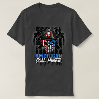 AMERIKANISCHER KOHLENBERGARBEITER T-Shirt