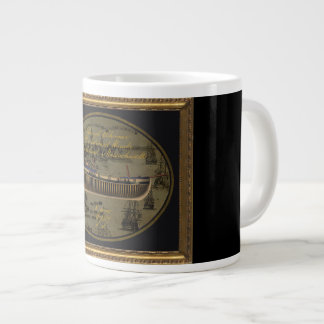 Amerikanischer Kolonialschoner Sir Edward Hawke Jumbo-Tasse