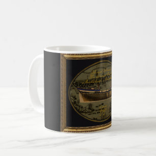Amerikanischer Kolonialschoner Sir Edward Hawke Kaffeetasse