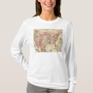 Amerikanischer Kontinent Vereinigte Staaten T-Shirt