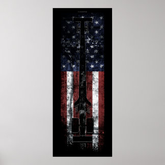 AMERIKANISCHER KRAFTSTOFFNITRO-STIL POSTER