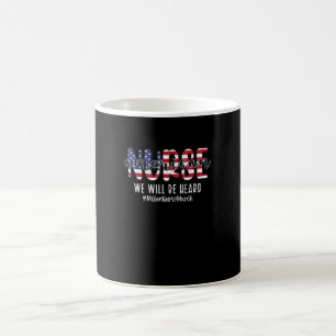 Amerikanischer Krankenpfleger Million Nurse March Kaffeetasse
