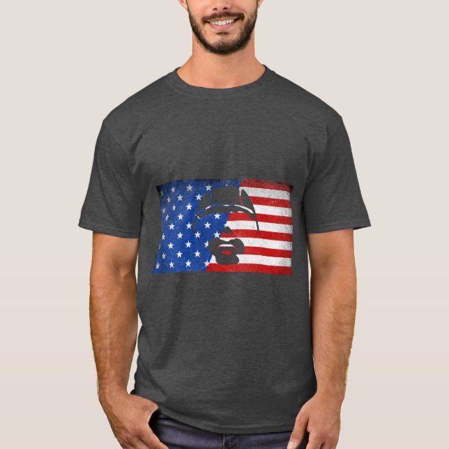 Amerikanischer Krieger T-Shirt (Vorderseite)