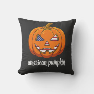 Amerikanischer Kürbis Patrioten Halloween Jack O L Kissen