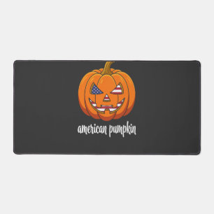 Amerikanischer Kürbis Patrioten Halloween Jack O L Schreibtischunterlage