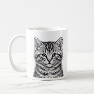 Amerikanischer Kurzhaar-Katzenjunge-Kaffeebecher Kaffeetasse