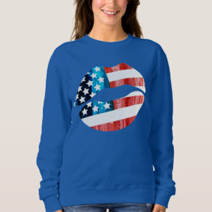 AMERIKANISCHER KUSS, AMERIKANISCHE SWEATSHIRT