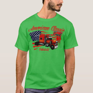 Amerikanischer Lastwagen klassisch T-Shirt