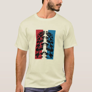 Amerikanischer Mountainbike-Reifen T-Shirt