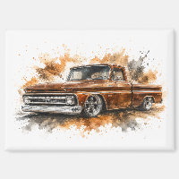 Amerikanischer Muscle-Car-Magnet