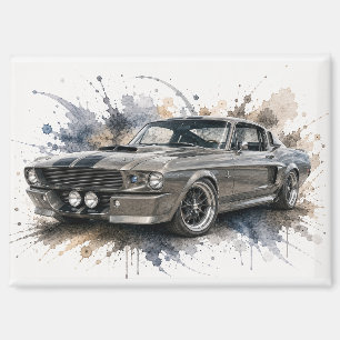 Amerikanischer Muscle-Car-Magnet Magnet