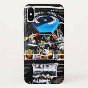Amerikanischer Muscle-Car-Motor Ansicht von oben. Case-Mate iPhone Hülle