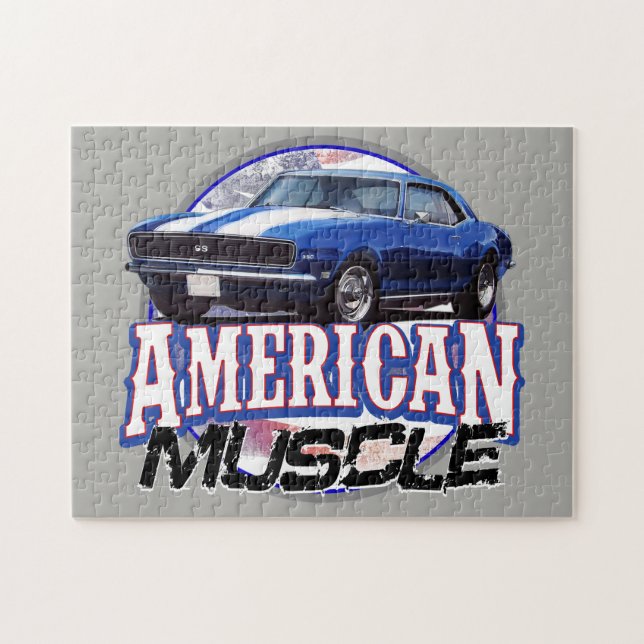 Amerikanischer Muskel Camaro Puzzle (Horizontal)