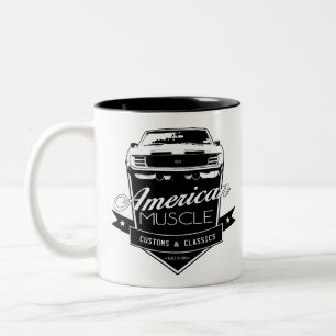 Amerikanischer Muskel Camaro Zweifarbige Tasse