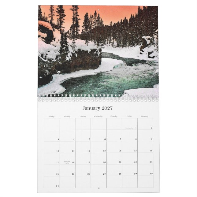 Amerikanischer Odyssee-Kalender Kalender (Jan 2027)