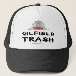 Amerikanischer Ölfeld-Abfall-Hut Truckerkappe