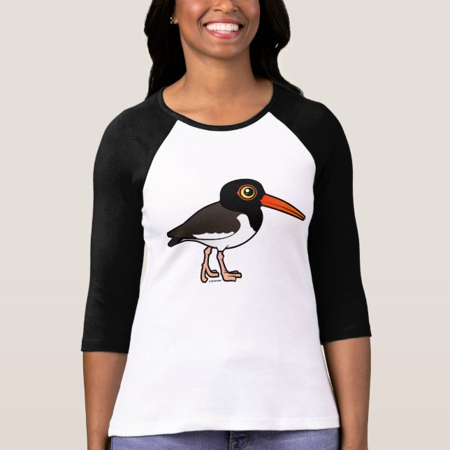 Amerikanischer Oystercatcher T-Shirt (Vorderseite)