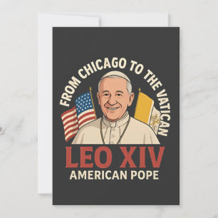 Amerikanischer Papst Leo Katholische Kirche Christ Einladung