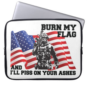 Amerikanischer Patriot Laptopschutzhülle