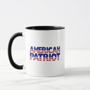 Amerikanischer Patriot Tasse