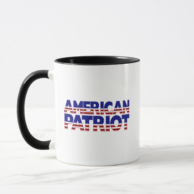 Amerikanischer Patriot Tasse (Links)