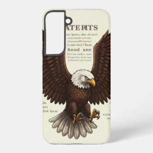 Amerikanischer Patriot Weißkopfseeadler Case für S Samsung Galaxy Hülle