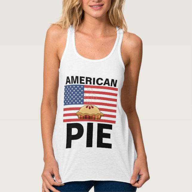 AMERIKANISCHER PIE (1971) PATRIOTISCHE T - SHIRT D (Vorderseite)
