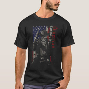 Amerikanischer Pistolenheld T-Shirt